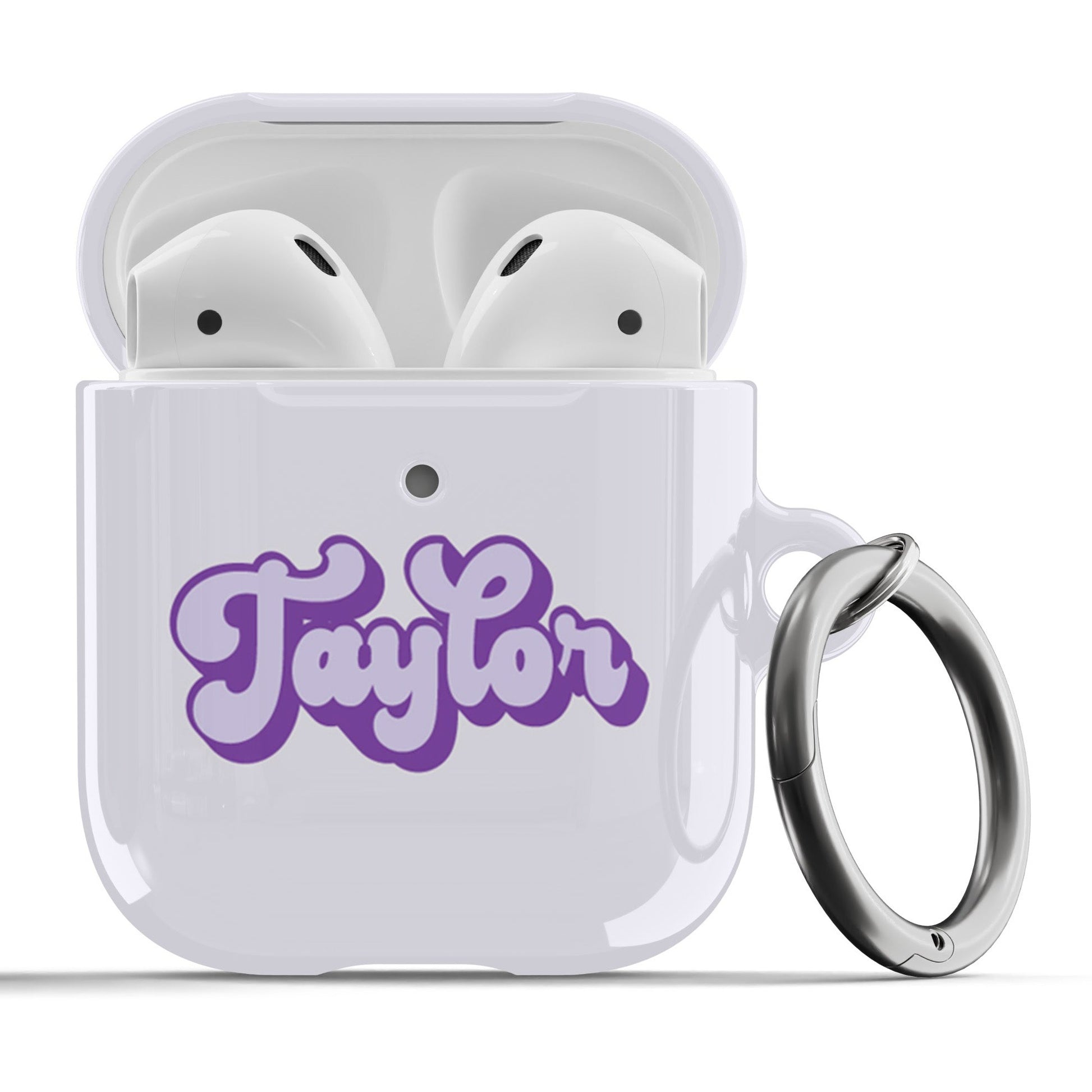 Purple Retro Airpod Case - daziecases