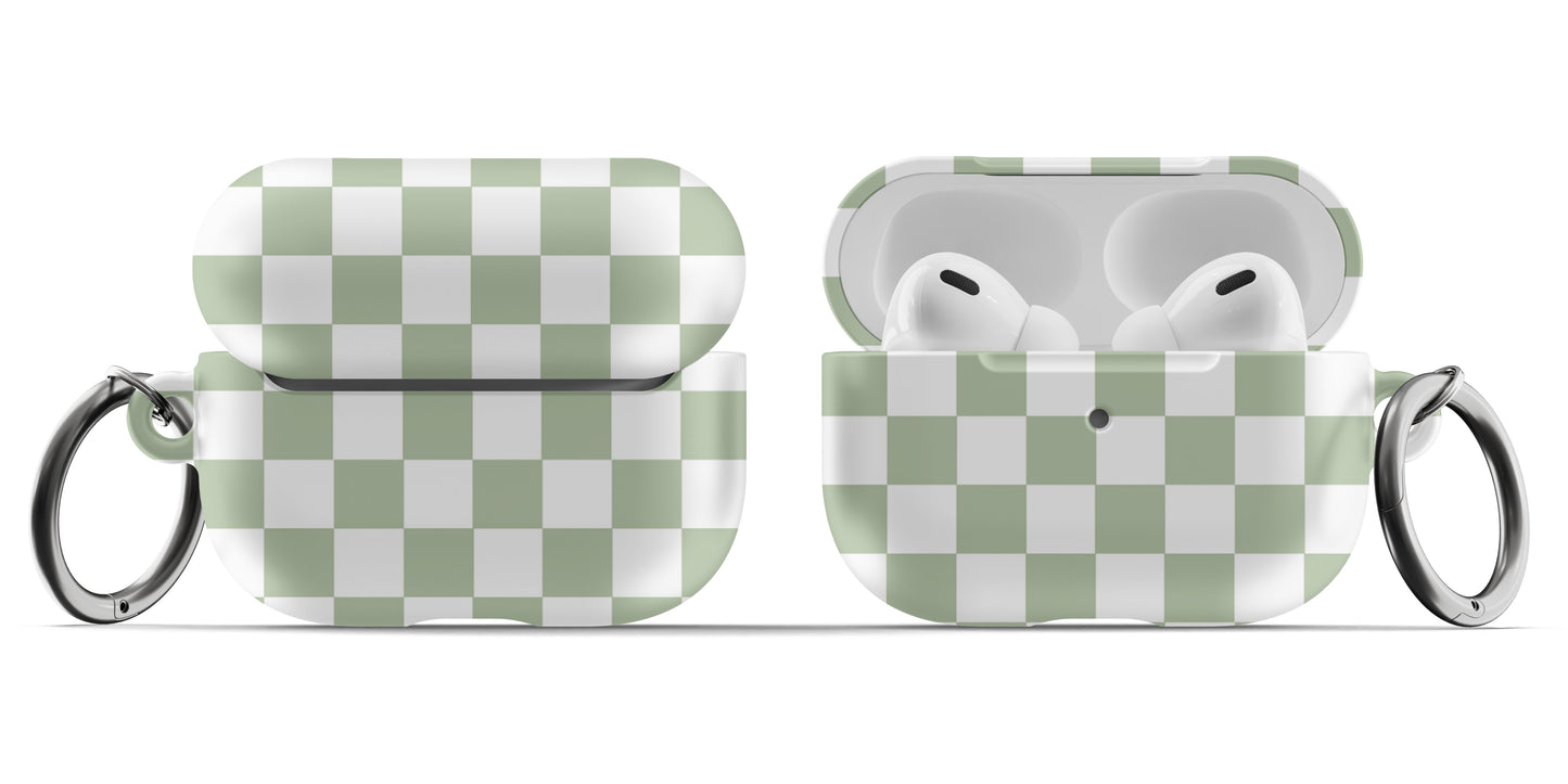 Sage Checkers Airpod Case - daziecases