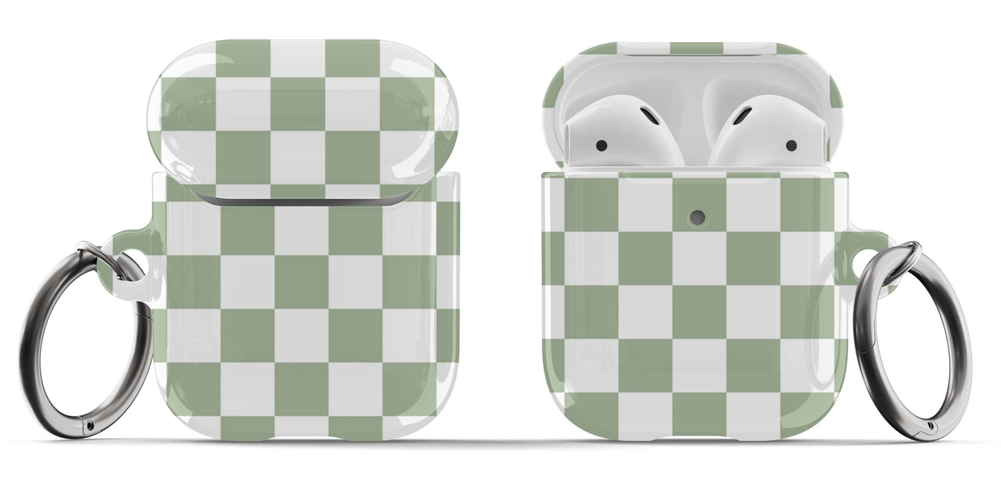 Sage Checkers Airpod Case - daziecases